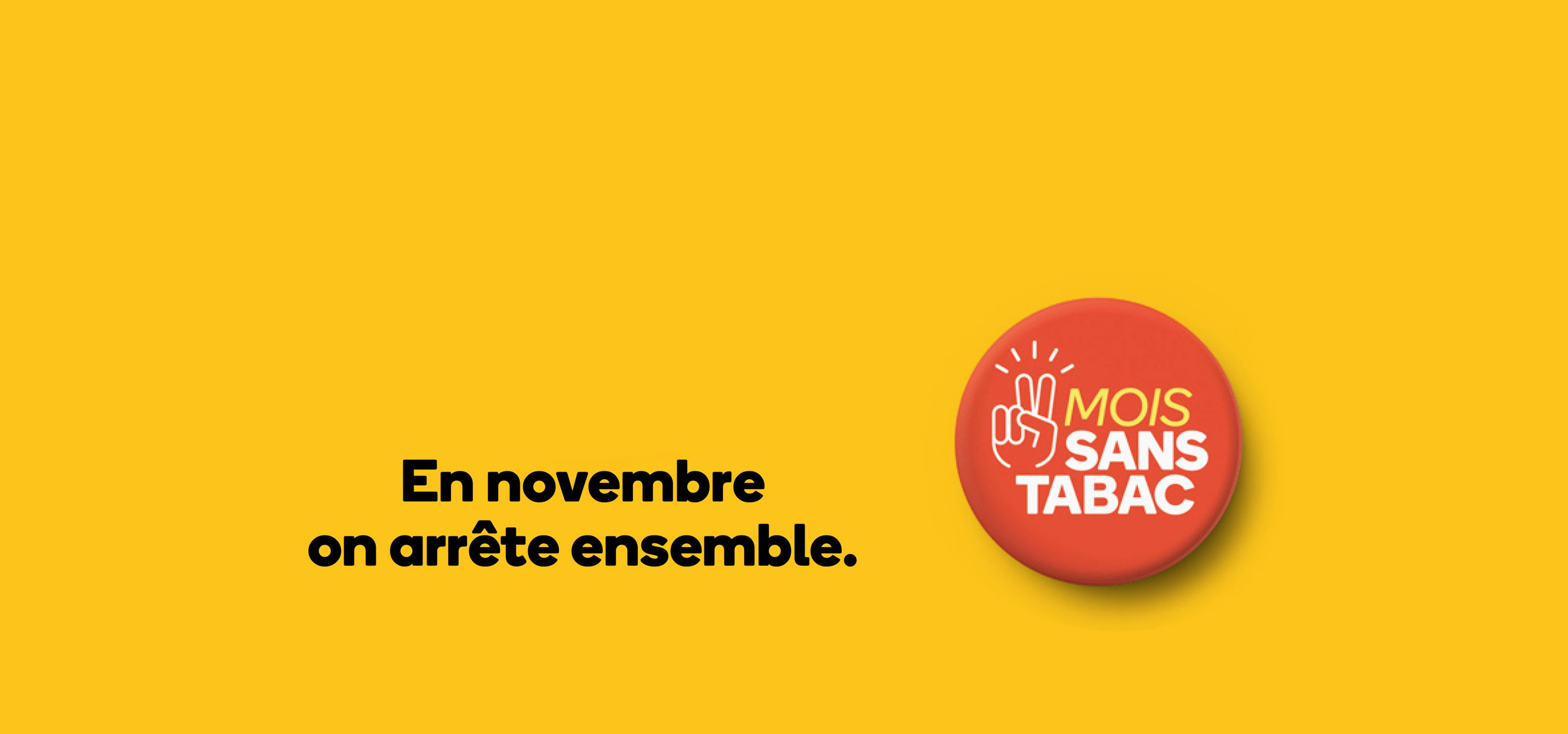 Mois Sans Tabac : En novembre, on arrête ensemble