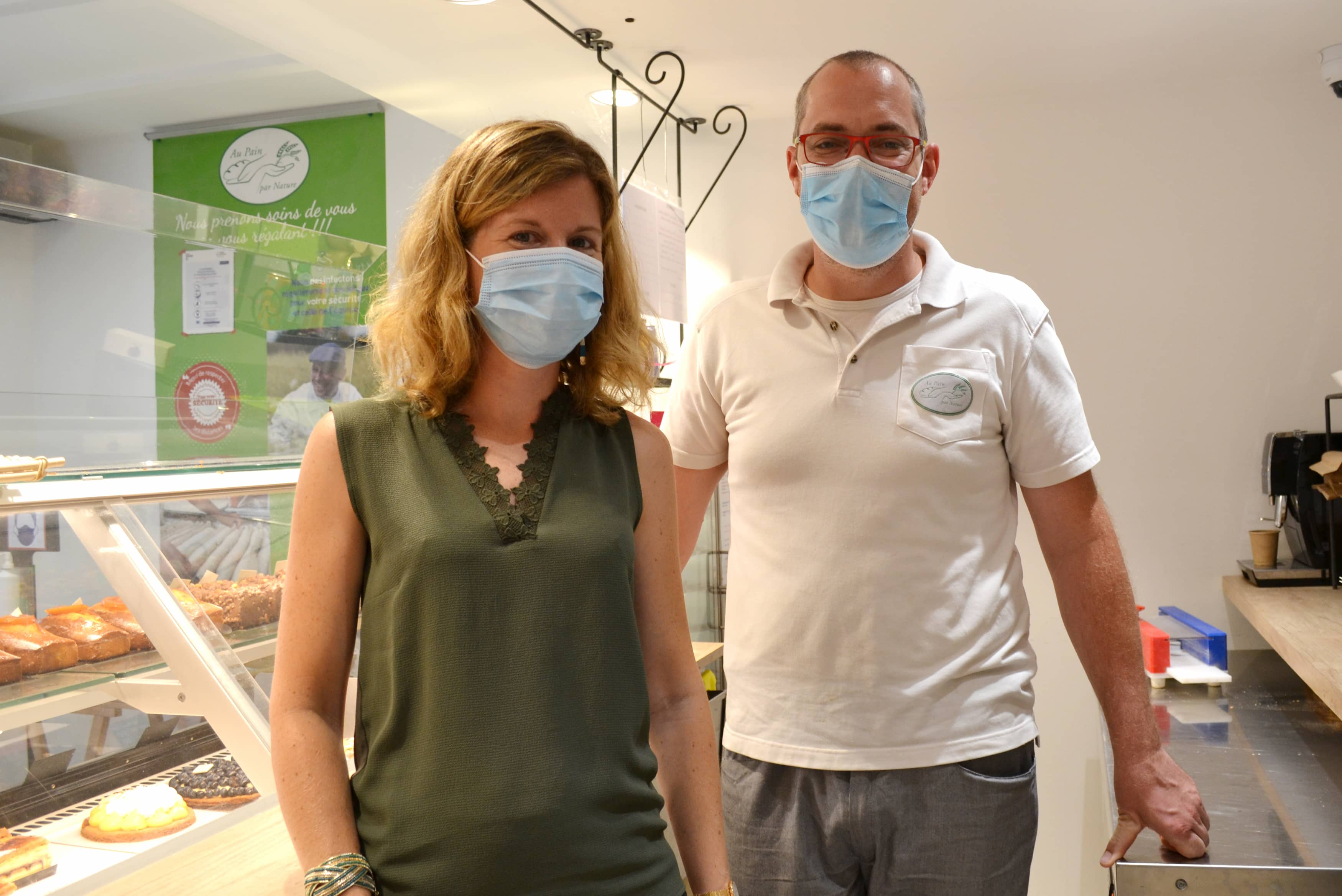Virginie Rascle et Blais Dutilleul pour l'aménagement de Au pain par Nature