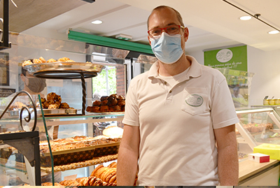 Blaise Dutilleul a revu l'aménagement de sa boulangerie avec Prevlay