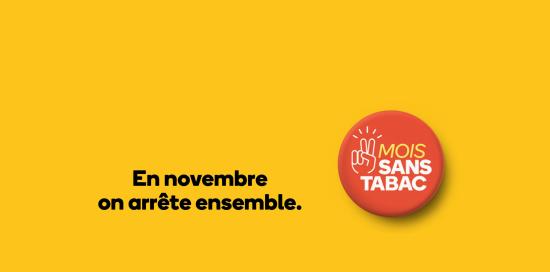 Mois Sans Tabac : En novembre, on arrête ensemble