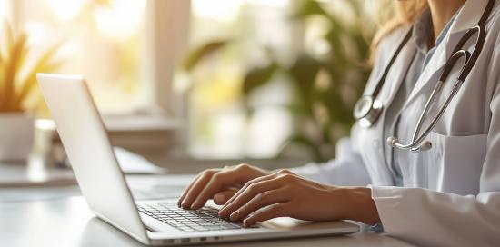 le medecin réalise un amenagement de poste